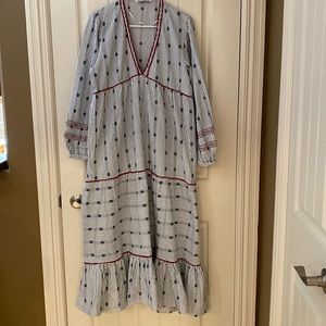 Striped Tiered Dress